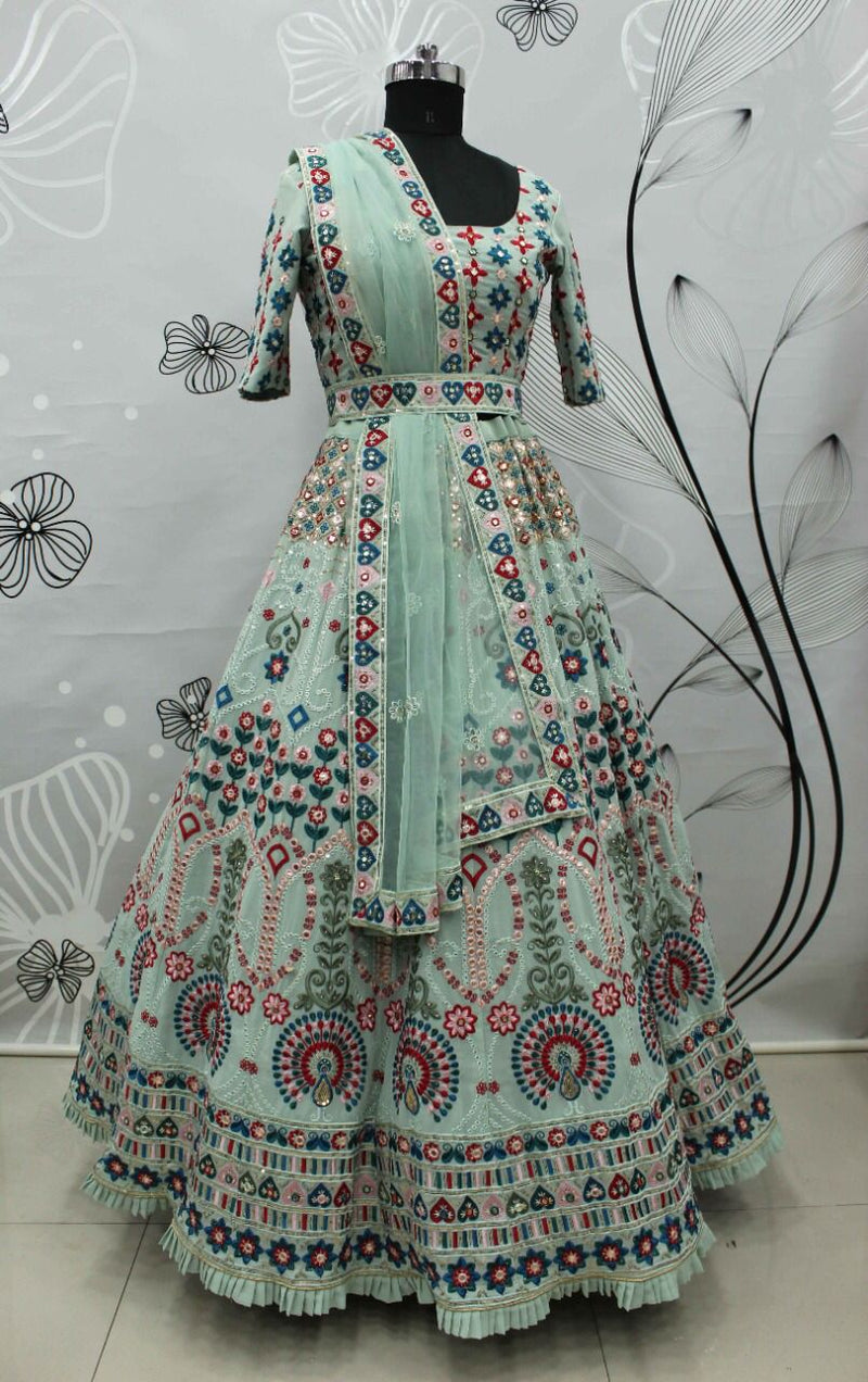 Shubhkala Guldasta Vol 8 Georgette Embroidery Lehenga Choli
