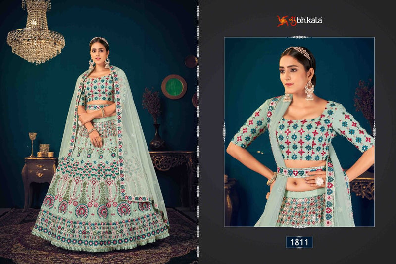 Shubhkala Guldasta Vol 8 Georgette Embroidery Lehenga Choli