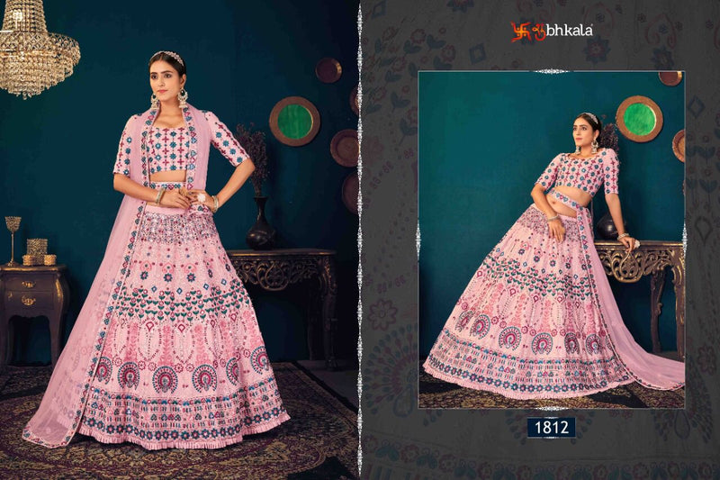 Shubhkala Guldasta Vol 8 Georgette Embroidery Lehenga Choli
