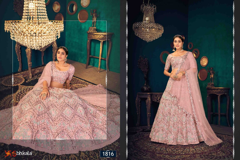 Shubhkala Guldasta Vol 8 Georgette Embroidery Lehenga Choli