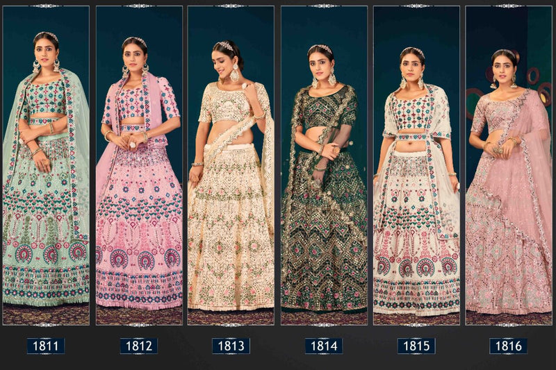 Shubhkala Guldasta Vol 8 Georgette Embroidery Lehenga Choli