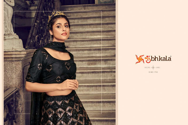 Shubhkala Launch By  Brides Vol 1 Net With Heavy Work Designer Fancy Wedding Wear Lehenga