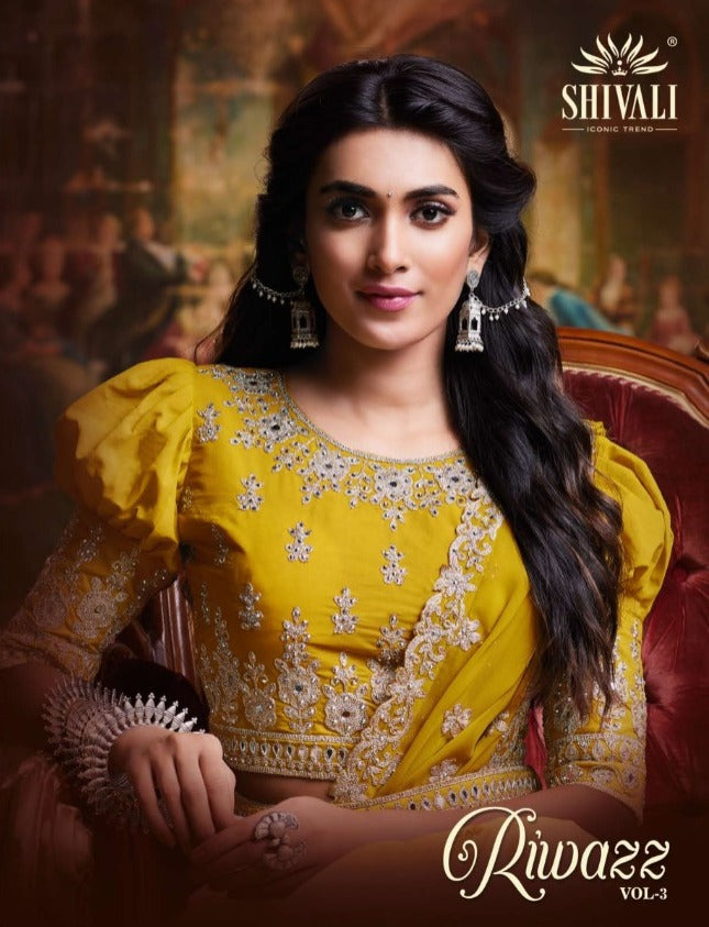 Shvali Riwazz Vol 3 Fancy Embroidery Suit