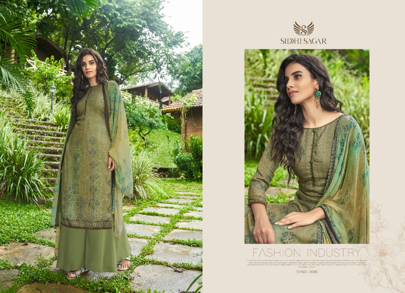 Siddhi Sagar Sajda Pure Pashmina Digital Print Salwar Suit