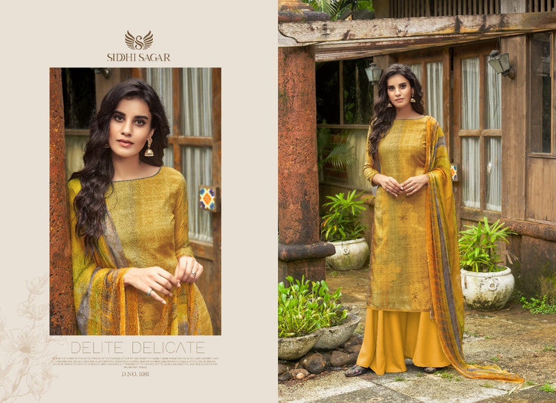Siddhi Sagar Sajda Pure Pashmina Digital Print Salwar Suit