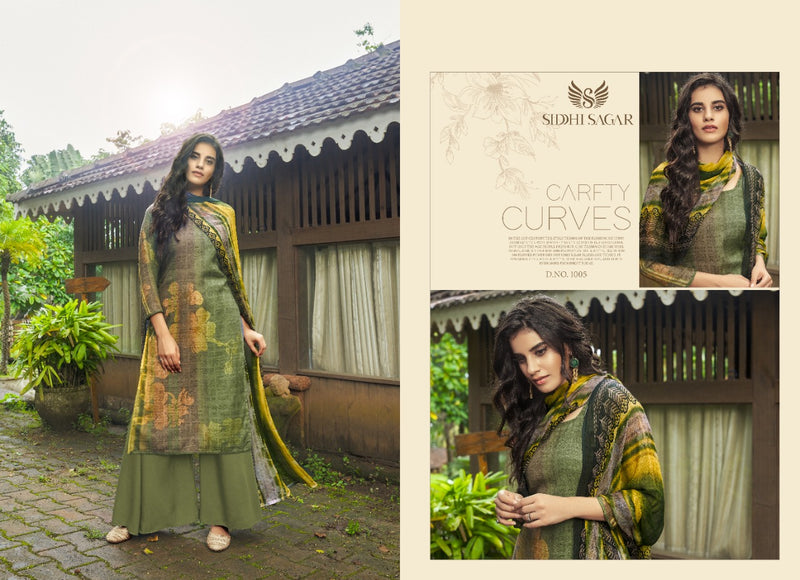 Siddhi Sagar Sajda Pure Pashmina Digital Print Salwar Suit