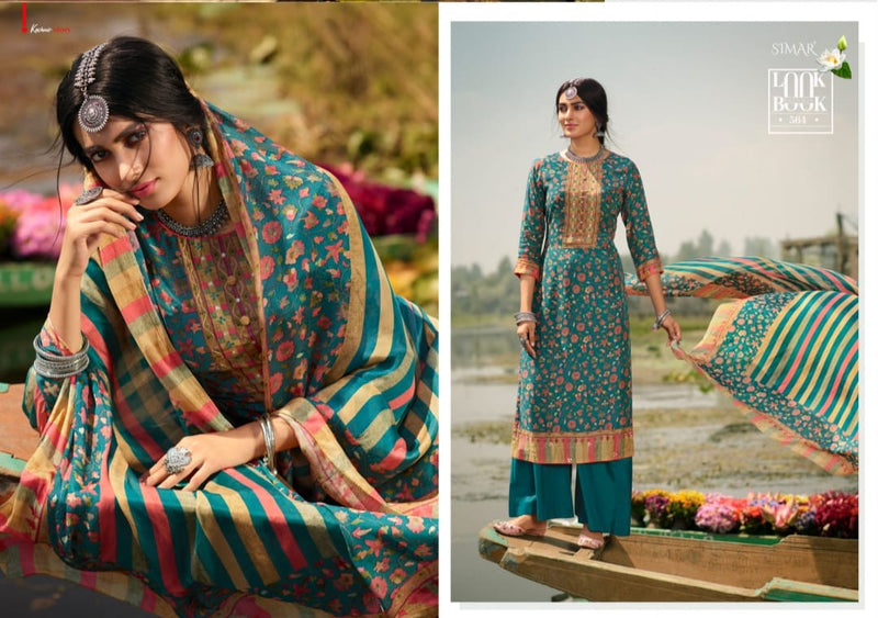 Simar Glossy Kashish Viscose Muslin Silk Designer Salwar Suit