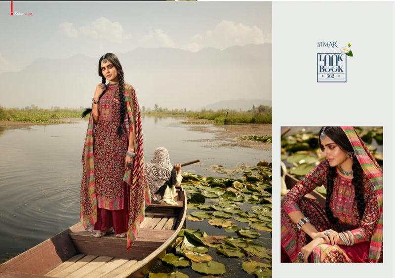 Simar Glossy Kashish Viscose Muslin Silk Designer Salwar Suit