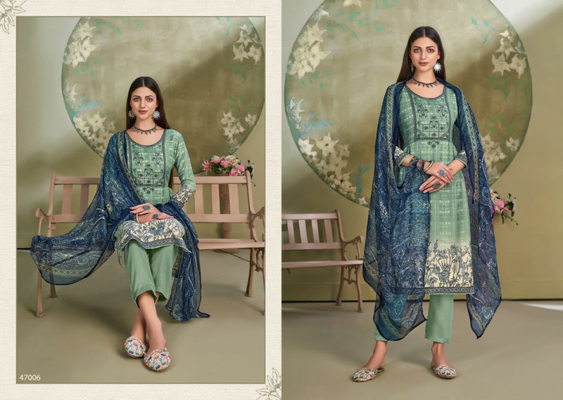 Skt Suit Aarzoo Pashmina Digitakl Print Salwar Suit