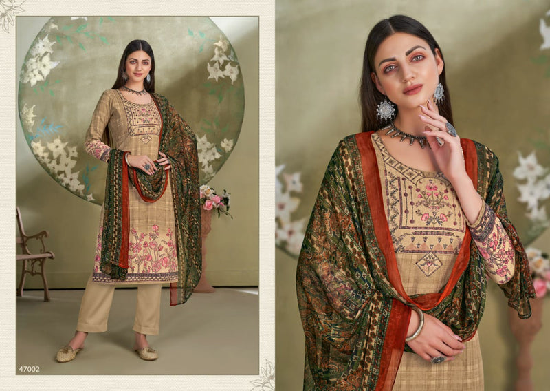 Skt Suit Aarzoo Pashmina Digitakl Print Salwar Suit