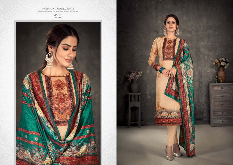 Skt Suit Alisha Pashmina Print Salwar Suit