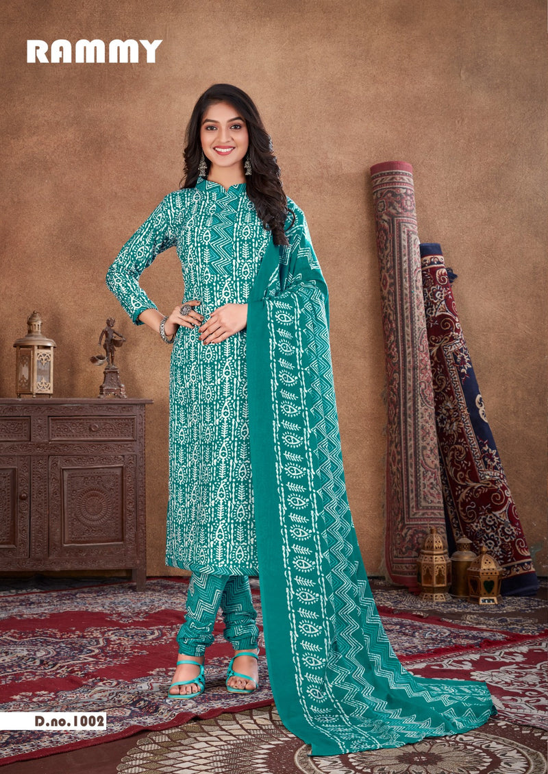 Skt Suit Rummy Soft Cotton Digital Print Casual Wear Salwar Suit