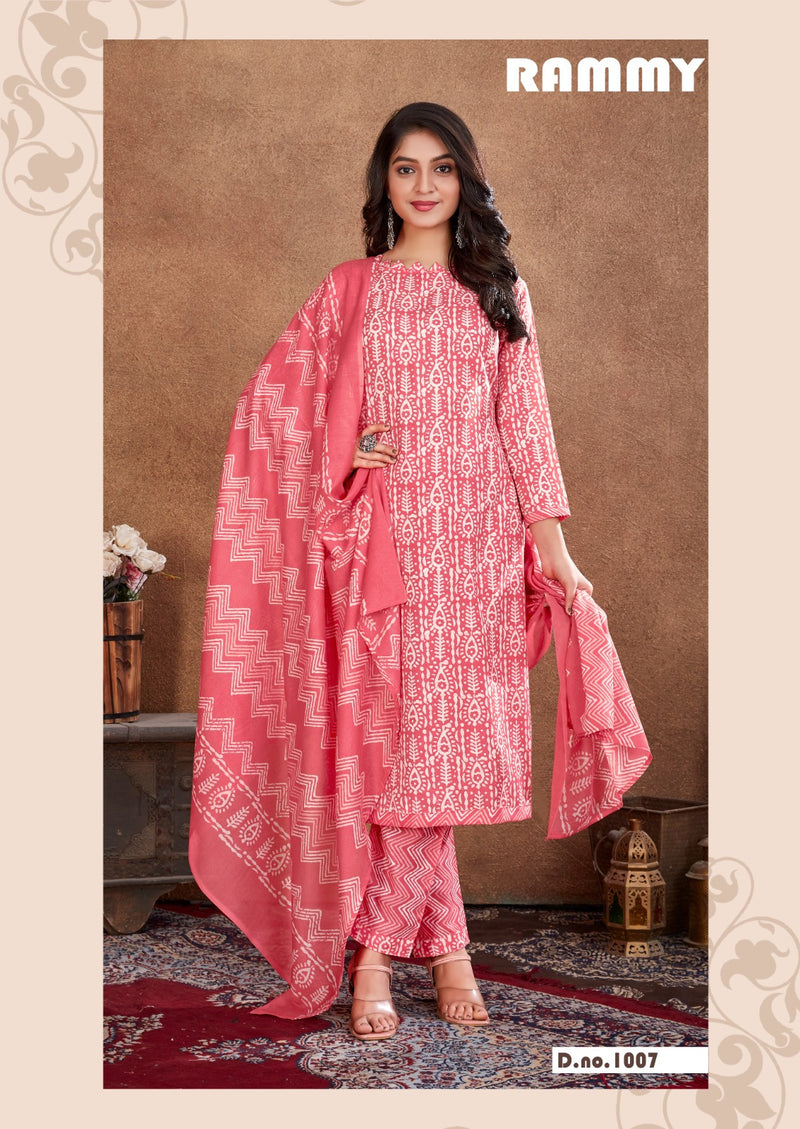 Skt Suit Rummy Soft Cotton Digital Print Casual Wear Salwar Suit