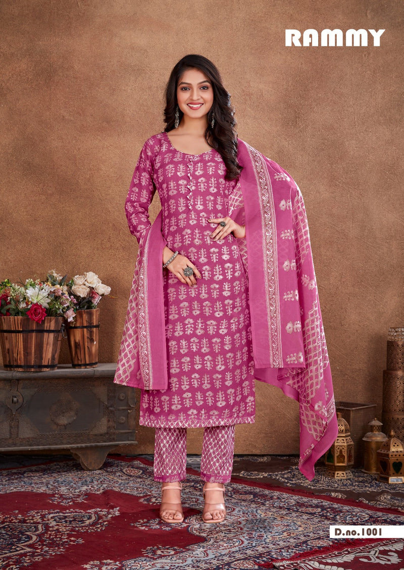 Skt Suit Rummy Soft Cotton Digital Print Casual Wear Salwar Suit