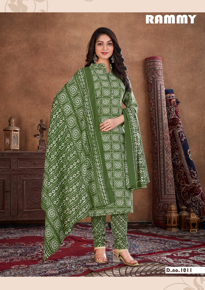 Skt Suit Rummy Soft Cotton Digital Print Casual Wear Salwar Suit