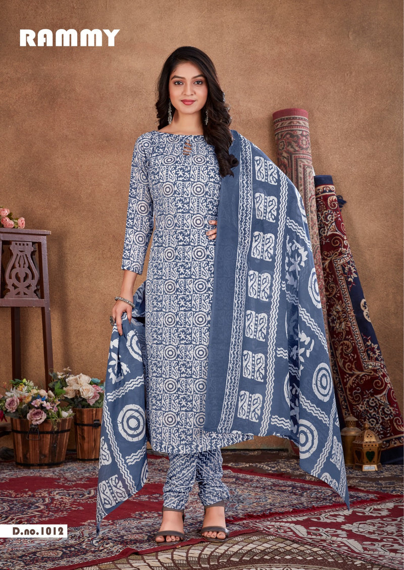 Skt Suit Rummy Soft Cotton Digital Print Casual Wear Salwar Suit