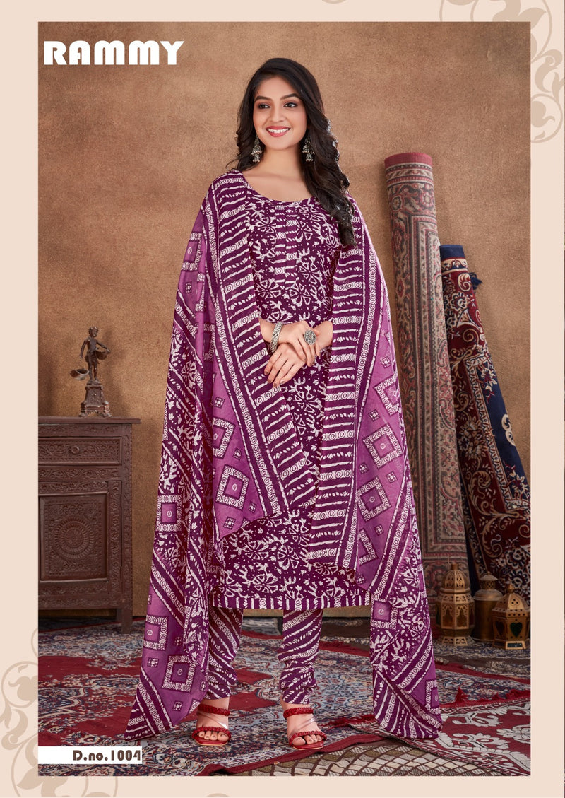 Skt Suit Rummy Soft Cotton Digital Print Casual Wear Salwar Suit