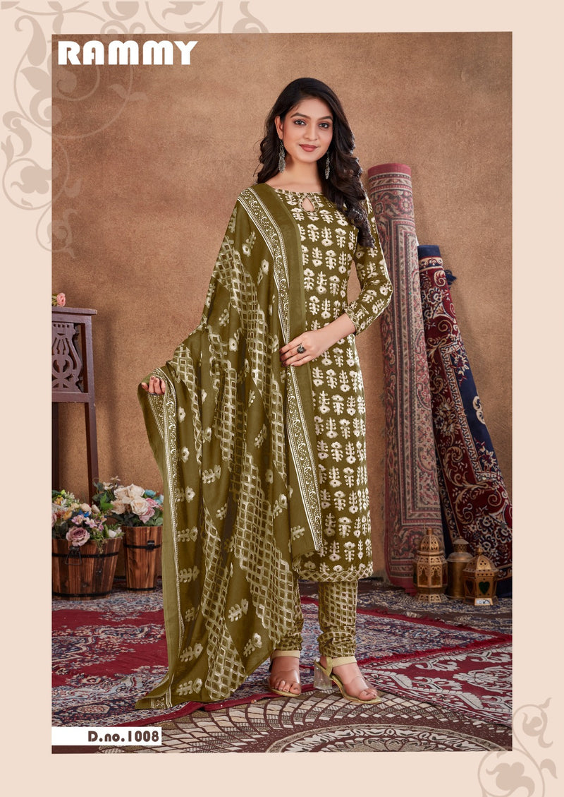 Skt Suit Rummy Soft Cotton Digital Print Casual Wear Salwar Suit