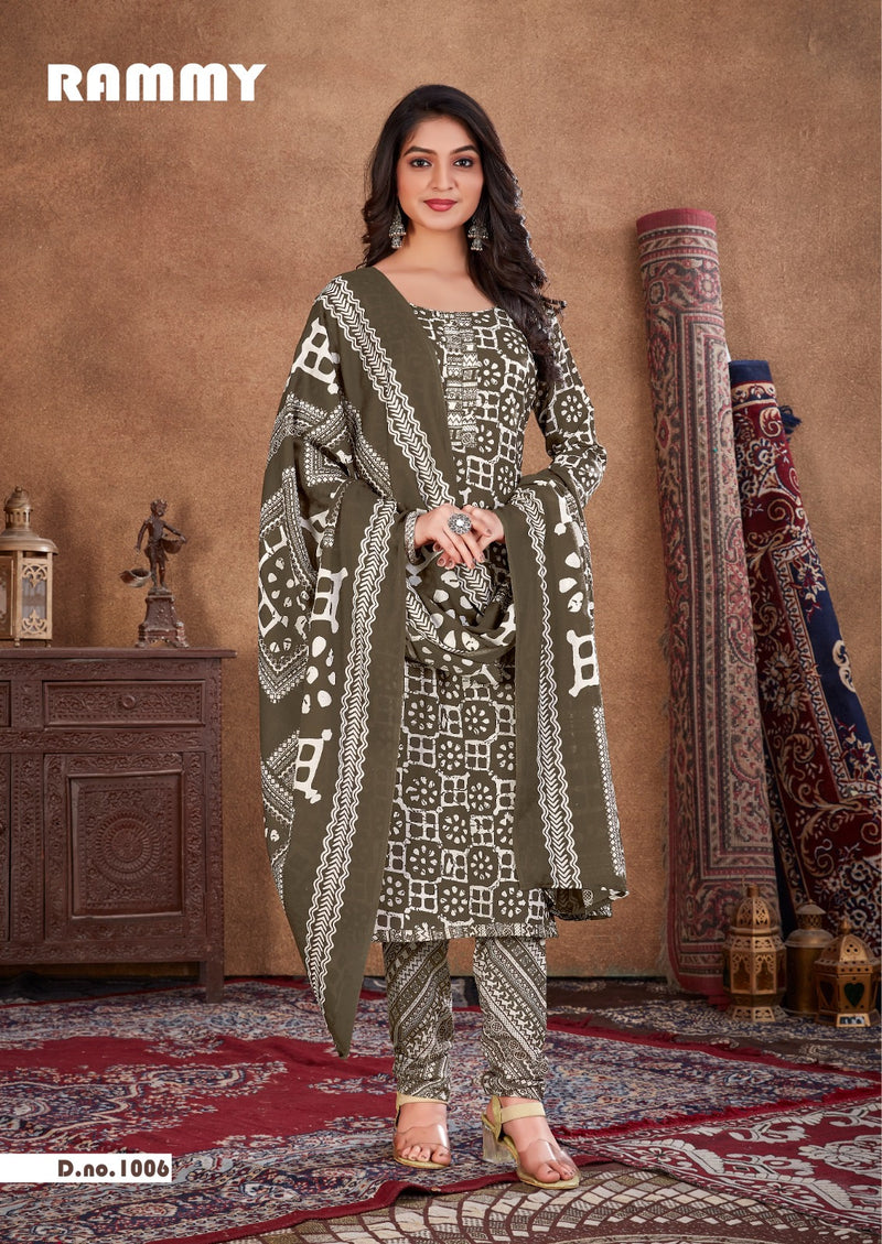 Skt Suit Rummy Soft Cotton Digital Print Casual Wear Salwar Suit