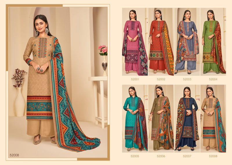Skt Suit Winter Shawl Pshmina Fancy Salwar Suit