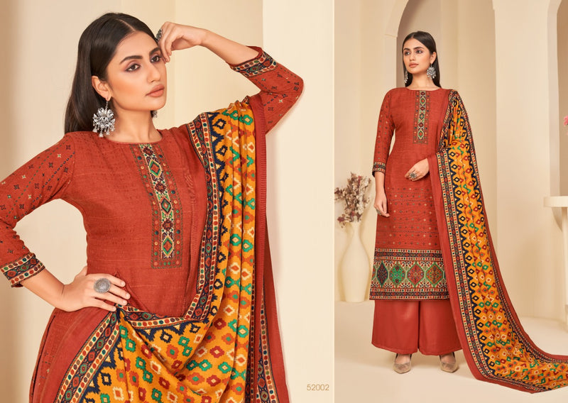Skt Suit Winter Shawl Pshmina Fancy Salwar Suit