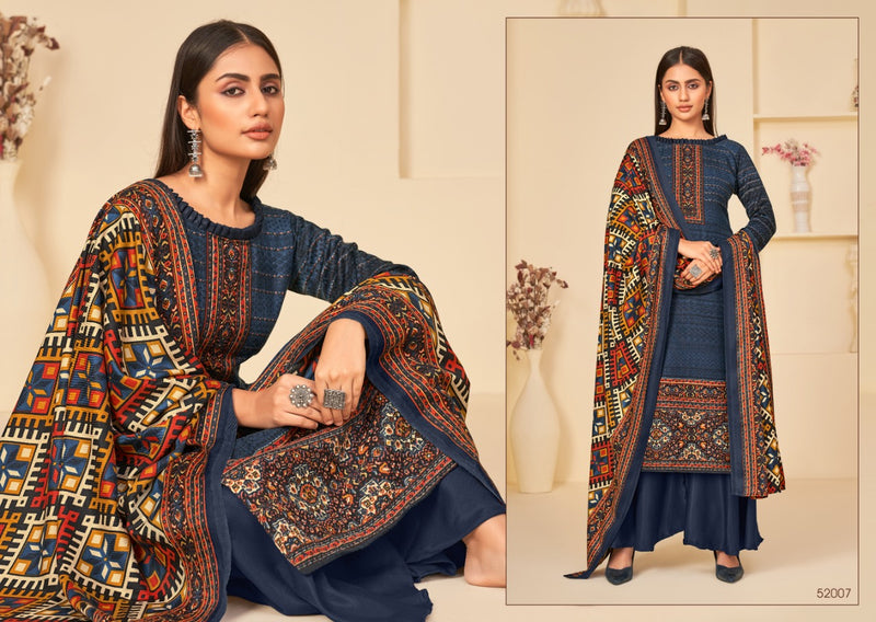 Skt Suit Winter Shawl Pshmina Fancy Salwar Suit