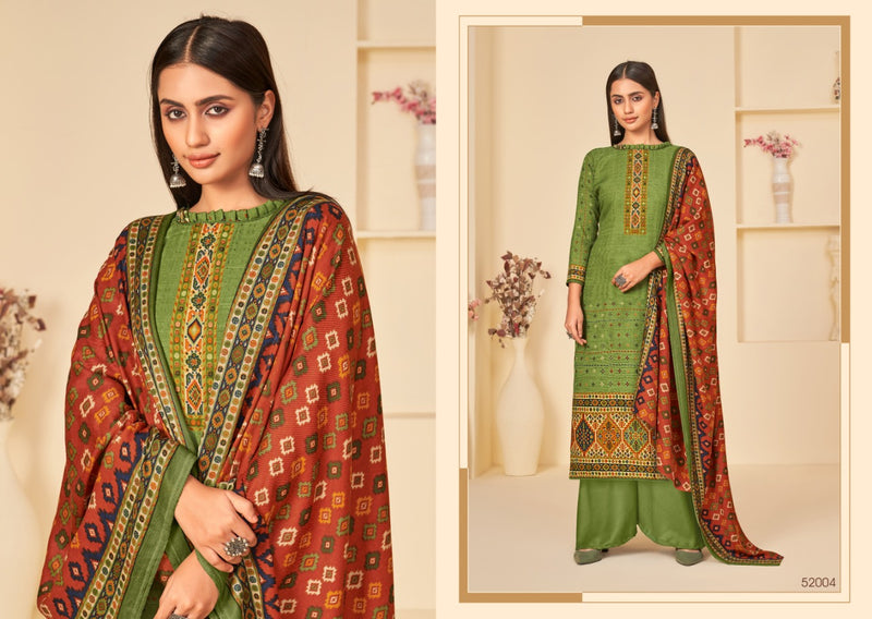 Skt Suit Winter Shawl Pshmina Fancy Salwar Suit