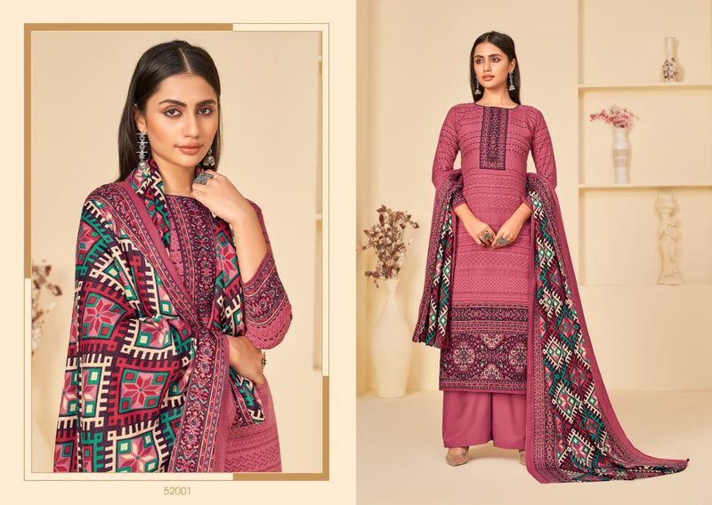 Skt Suit Winter Shawl Pshmina Fancy Salwar Suit