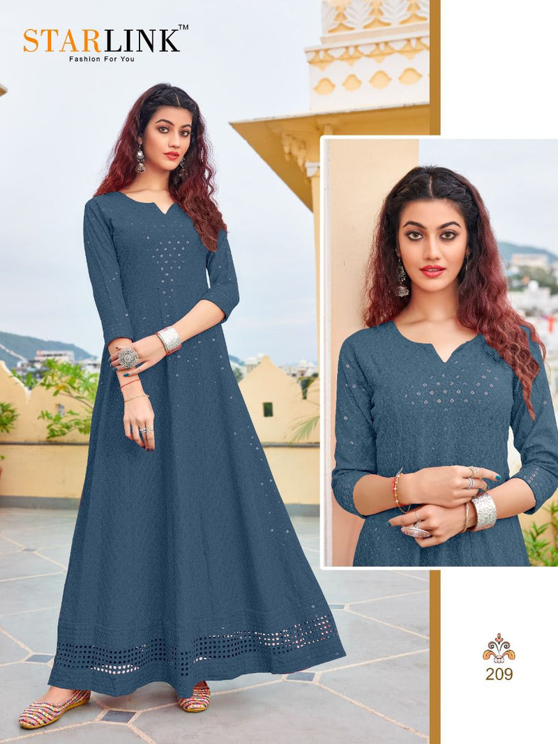 Starlink Rangeen Rayon Fancy Designer Kurti