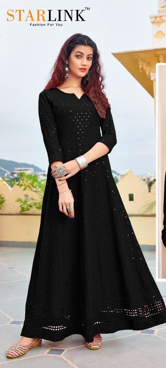 Starlink Rangeen Rayon Fancy Designer Kurti