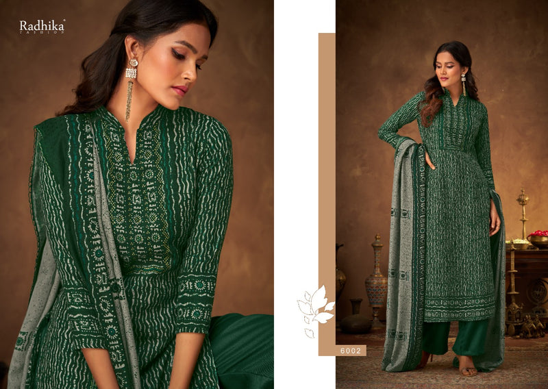 Sumyra Dori Pure Pashmina Designer Print With Diamond Work Salwar Kameez