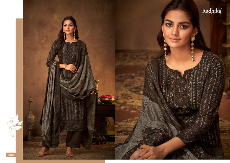 Sumyra Dori Pure Pashmina Designer Print With Diamond Work Salwar Kameez