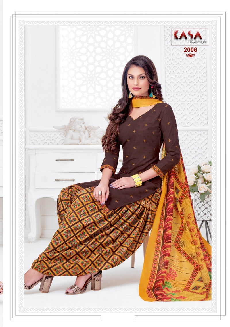 Suryajyoti Launch Saira Vol 2 Butter Cotton Printed Fancy Patiyala Style Readymade Salwar Suits