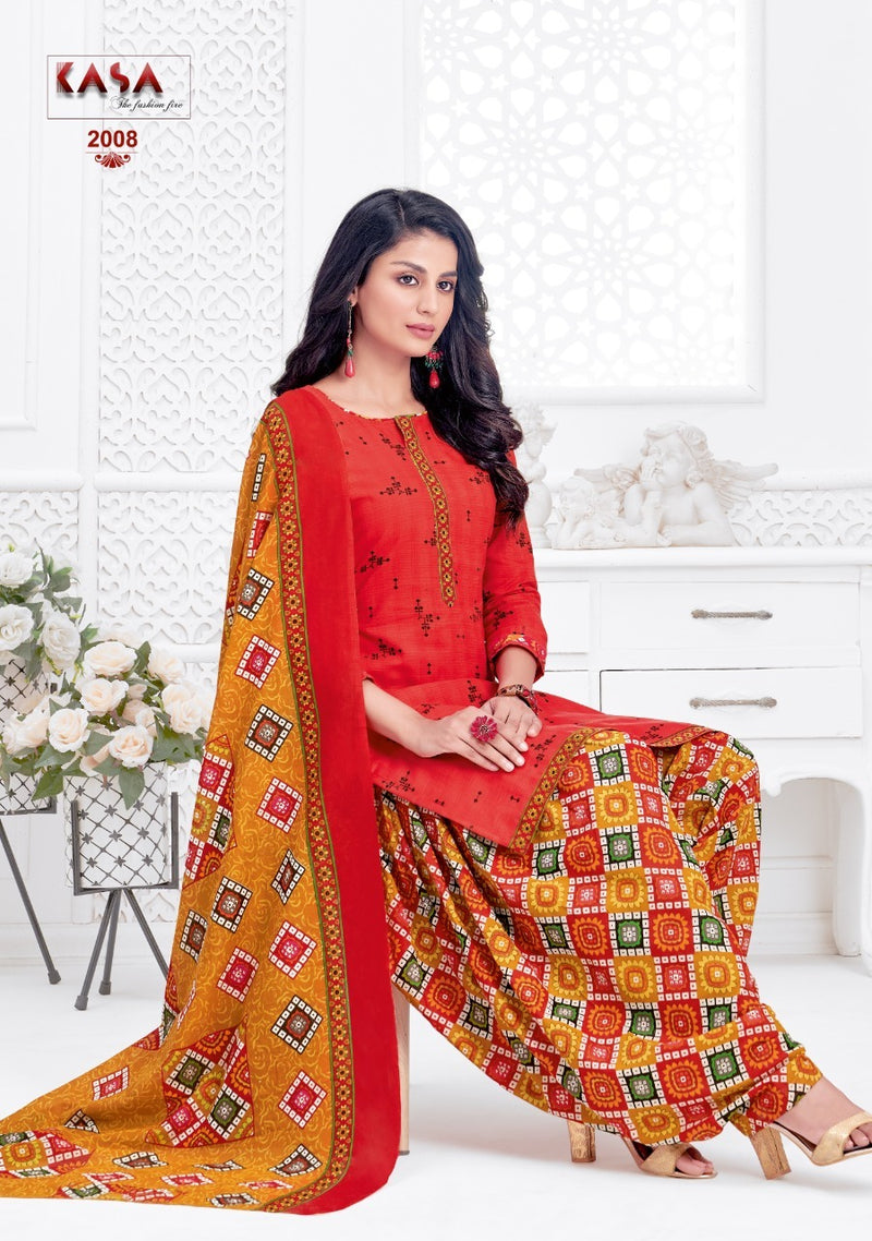 Suryajyoti Launch Saira Vol 2 Butter Cotton Printed Fancy Patiyala Style Readymade Salwar Suits