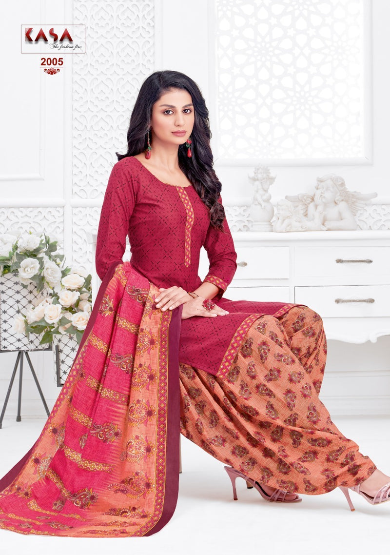 Suryajyoti Launch Saira Vol 2 Butter Cotton Printed Fancy Patiyala Style Readymade Salwar Suits