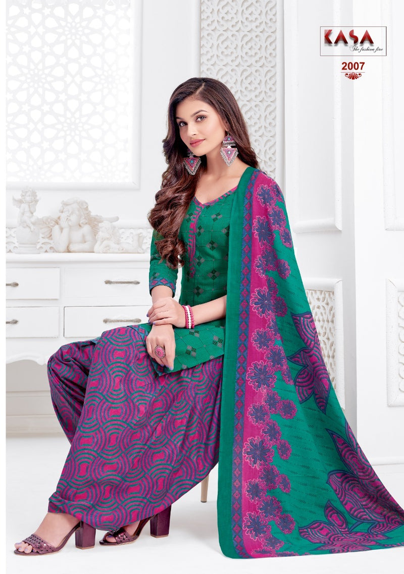 Suryajyoti Launch Saira Vol 2 Butter Cotton Printed Fancy Patiyala Style Readymade Salwar Suits