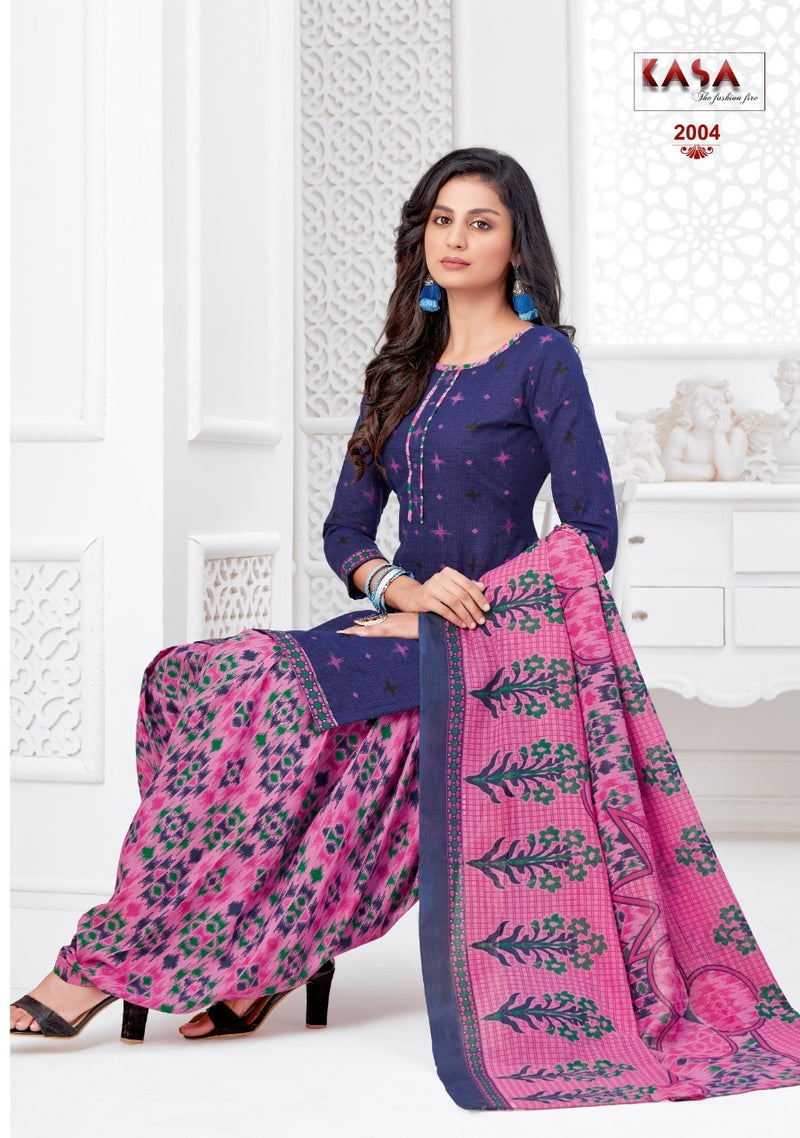 Suryajyoti Launch Saira Vol 2 Butter Cotton Printed Fancy Patiyala Style Readymade Salwar Suits