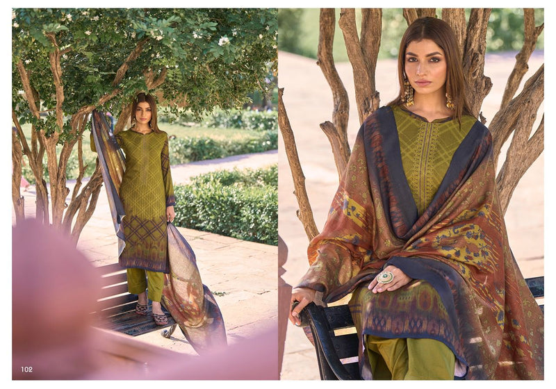 Sadhana Fashion Ta Assur Pashmina With Fancy Printed Work Stylish Designer Festive Wear Salwar Kameez
