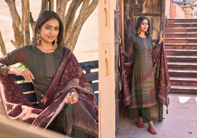 Sadhana Fashion Ta Assur Pashmina With Fancy Printed Work Stylish Designer Festive Wear Salwar Kameez