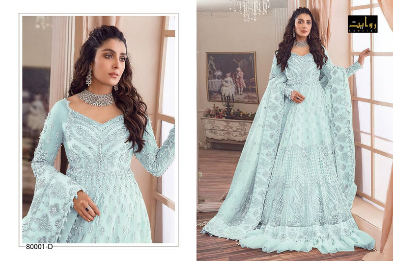 Rawayat Tabeer Vol 4 Butterfly Net Designer Festival Wear Salwar Kameez