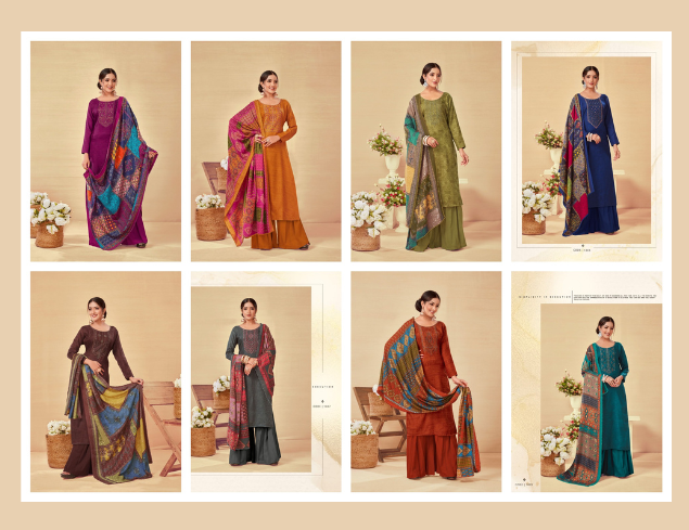 Roli Moli Tanvi Pashmina With Fancy Printed Work Stylish Designer Casual Look Salwar Kameez