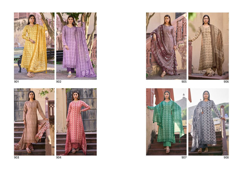 Sadhana Fashion Taskeen Pashmina With Heavy Printed & Embroidery Work Stylish Designer Festive Wear Salwar Kameez