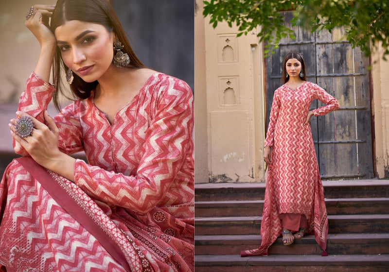 Sadhana Fashion Taskeen Pashmina With Heavy Printed & Embroidery Work Stylish Designer Festive Wear Salwar Kameez