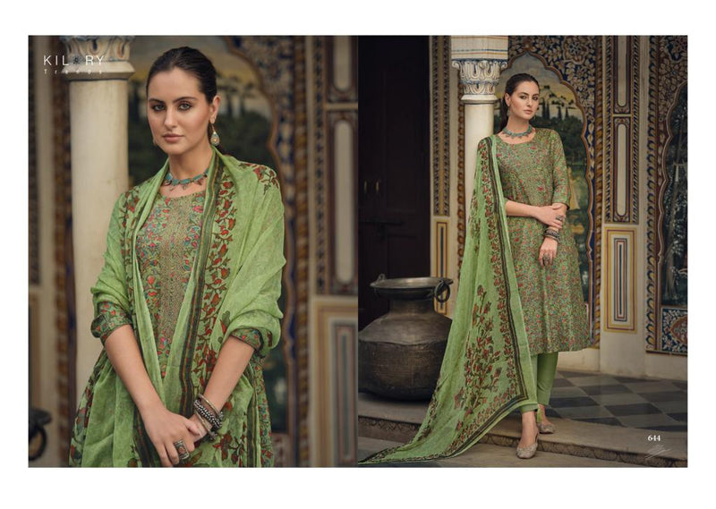 Kilory Trendz Tesoro Lawn Cotton Fancy Embroidery Work Printed Designer Salwar Kameez