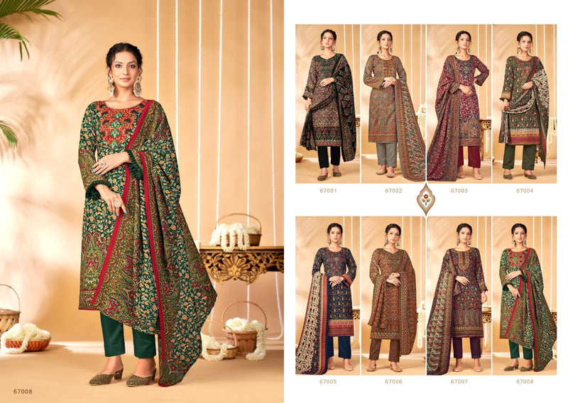 Skt Suit Tiara Pashmina With Beautiful Print Work Stylish Designer Festive Wear Fancy Salwar Suit
