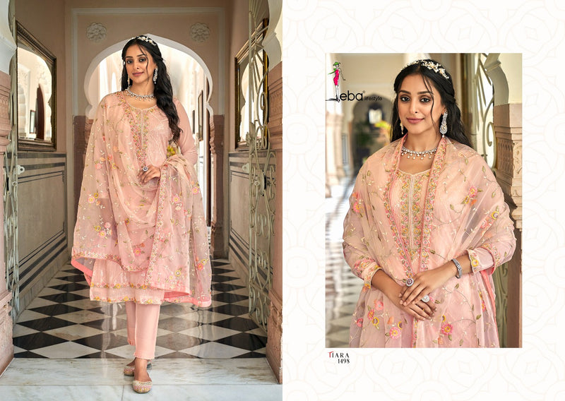 Eba LIfestyle Tiara Georgette   With Fancy Embroidery Work Stylish Designer Salwar Kameez