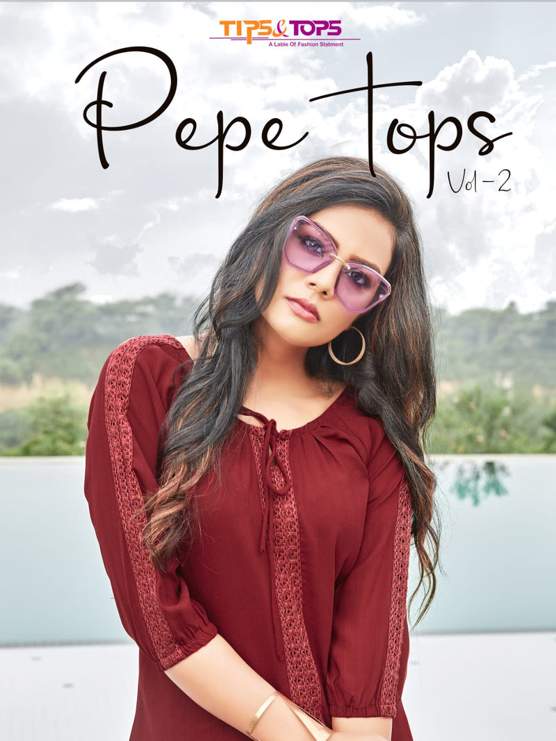 Tips & Tops Pepe Tops Vol 02 Gentileman Stylish Designer Tops