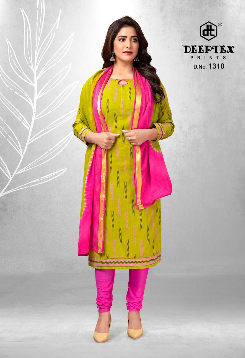 Deeptex Prints Tradition Vol 13 Cotton Printed Festive Wear Salwar Suits