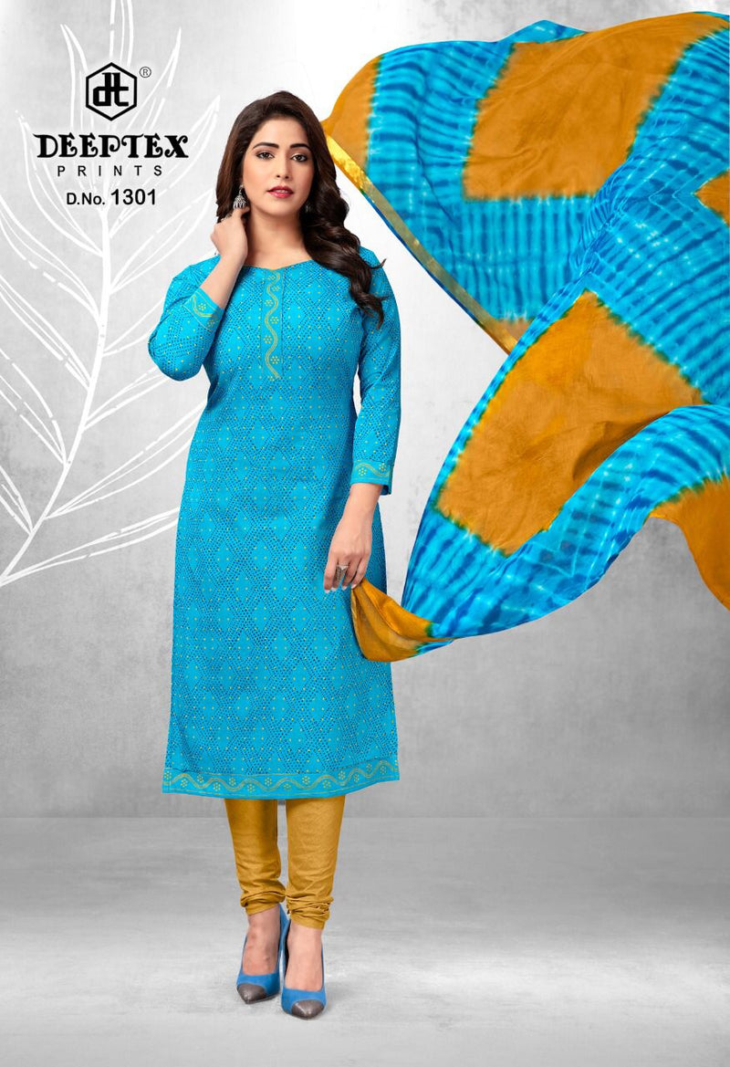 Deeptex Prints Tradition Vol 13 Cotton Printed Festive Wear Salwar Suits