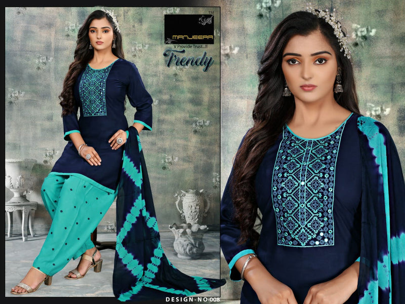 Manjree Fashion Trendy Rayon Party Wear Patiyala Style Ready Made  Salwar Kameez